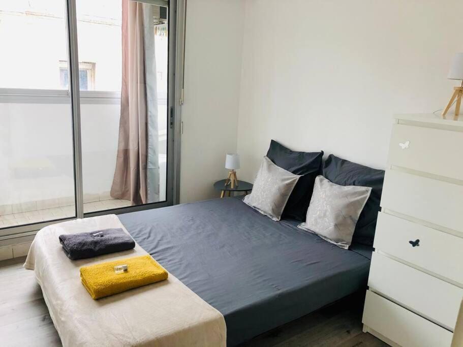Appartamento "Beausoleil" T2 Lumineux, Parking, Clim, Wifi Sète Esterno foto